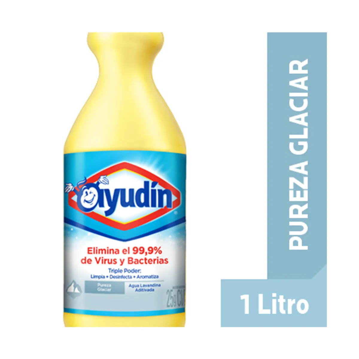 Lavandina Ayudín triple poder pureza glaciar 1 l.