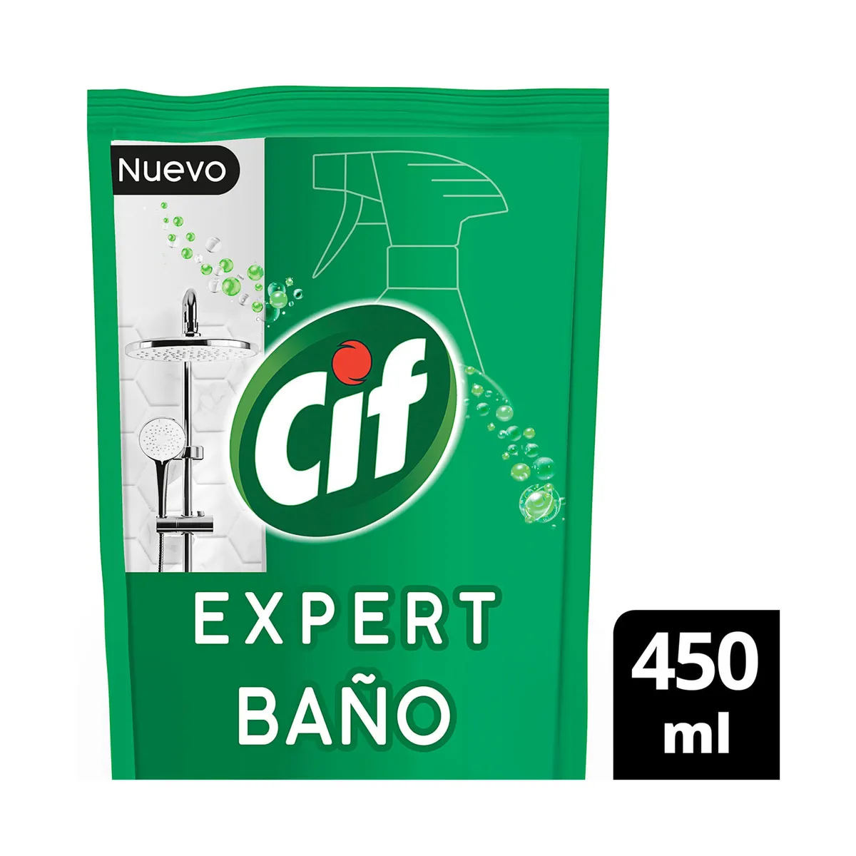 Limpiador para baño Cif expert dp 450 cc.
