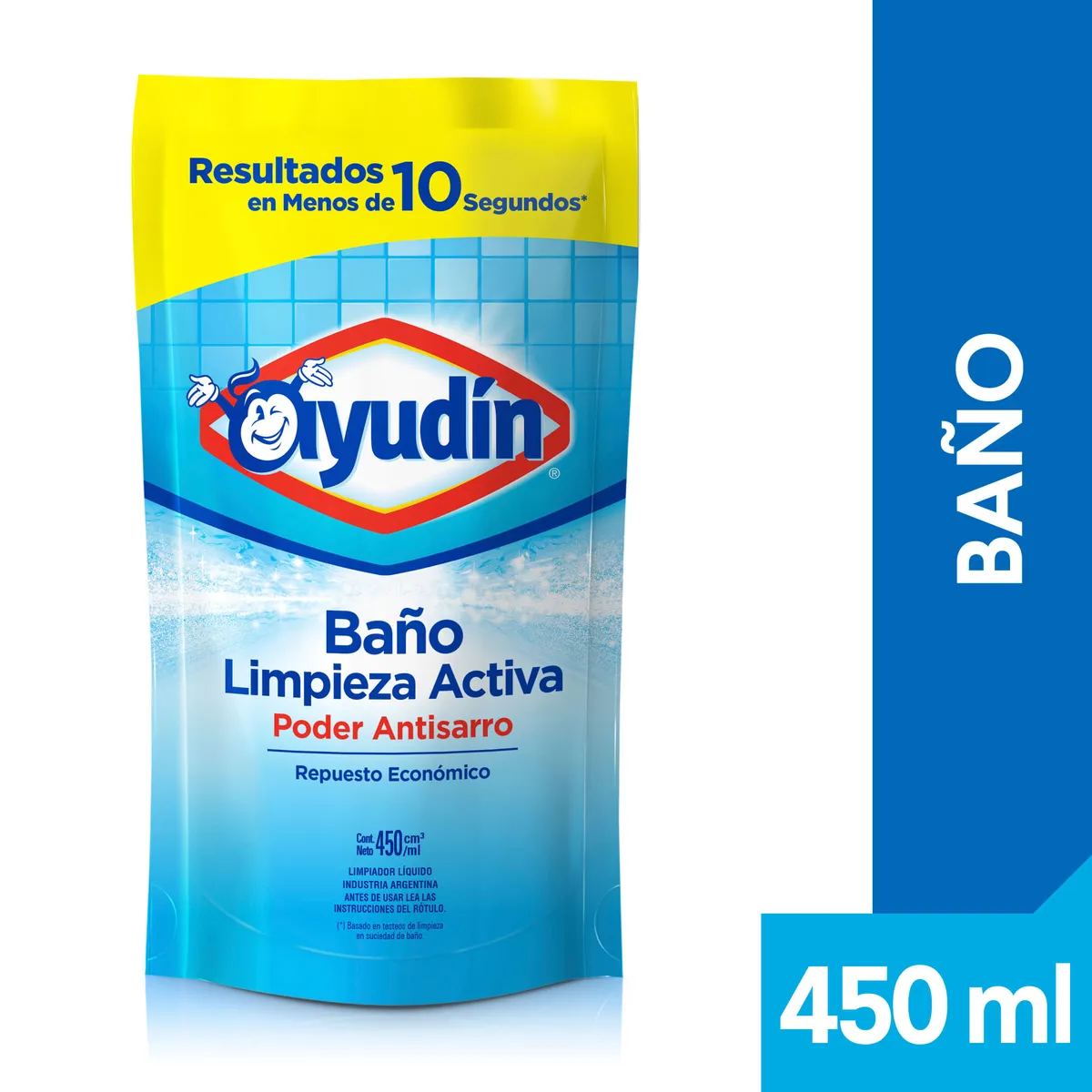 Limpiador de baño Ayudín limpieza activa (envase económico) 450 ml.