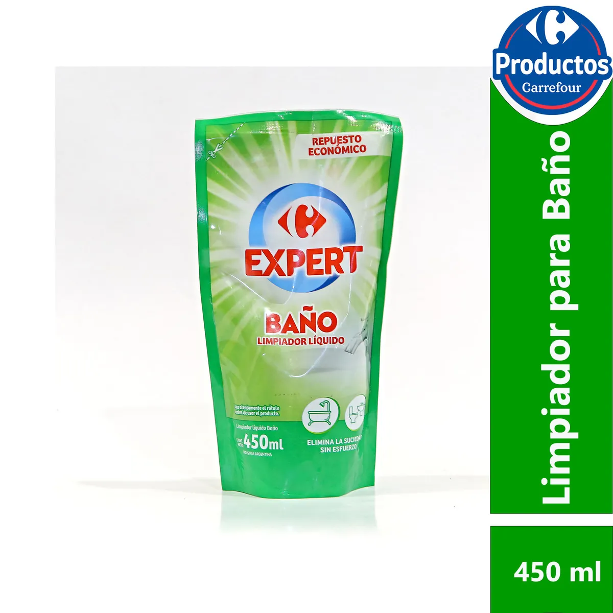 Limpiador de baño Carrefour Expert dp 450 cc.