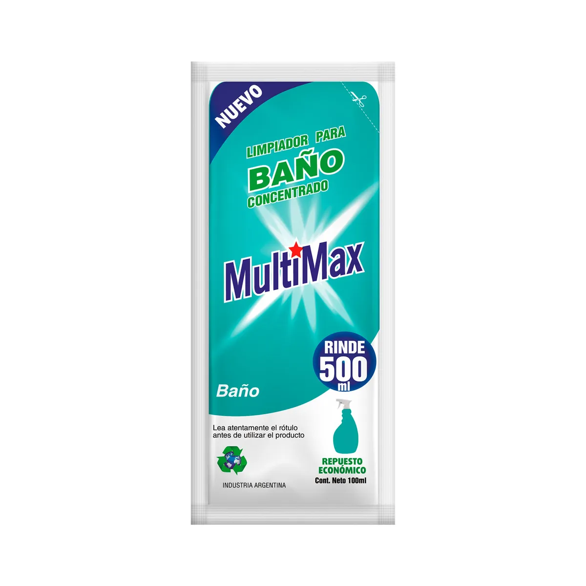 Limpiador de baño Multimax 100 cc.