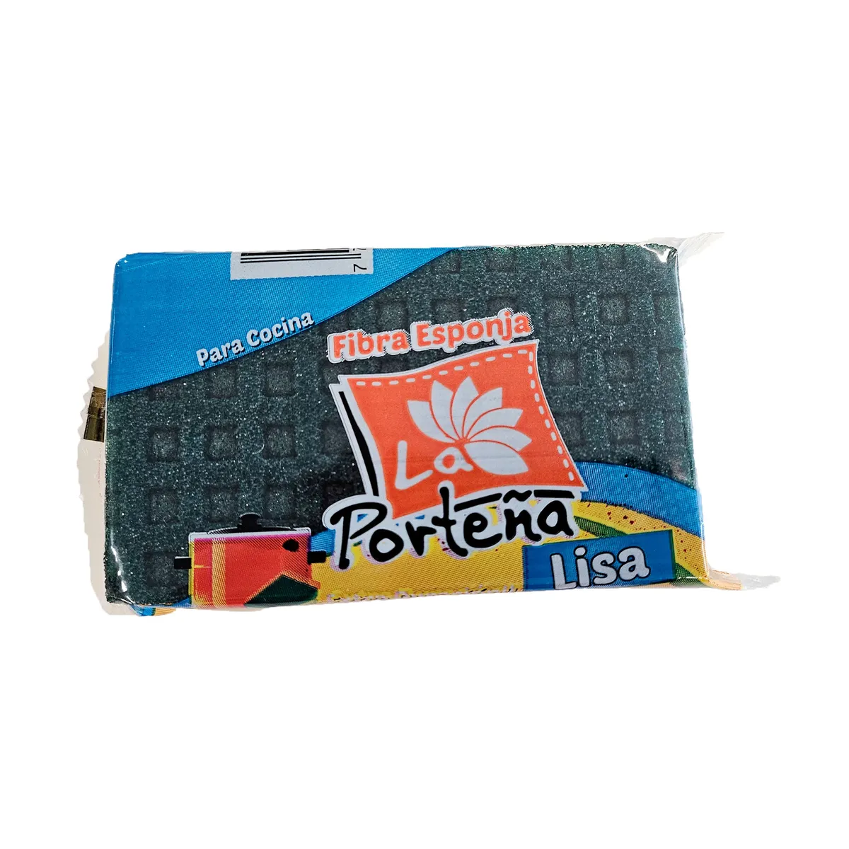 Esponja de fibra La Porteña lisa