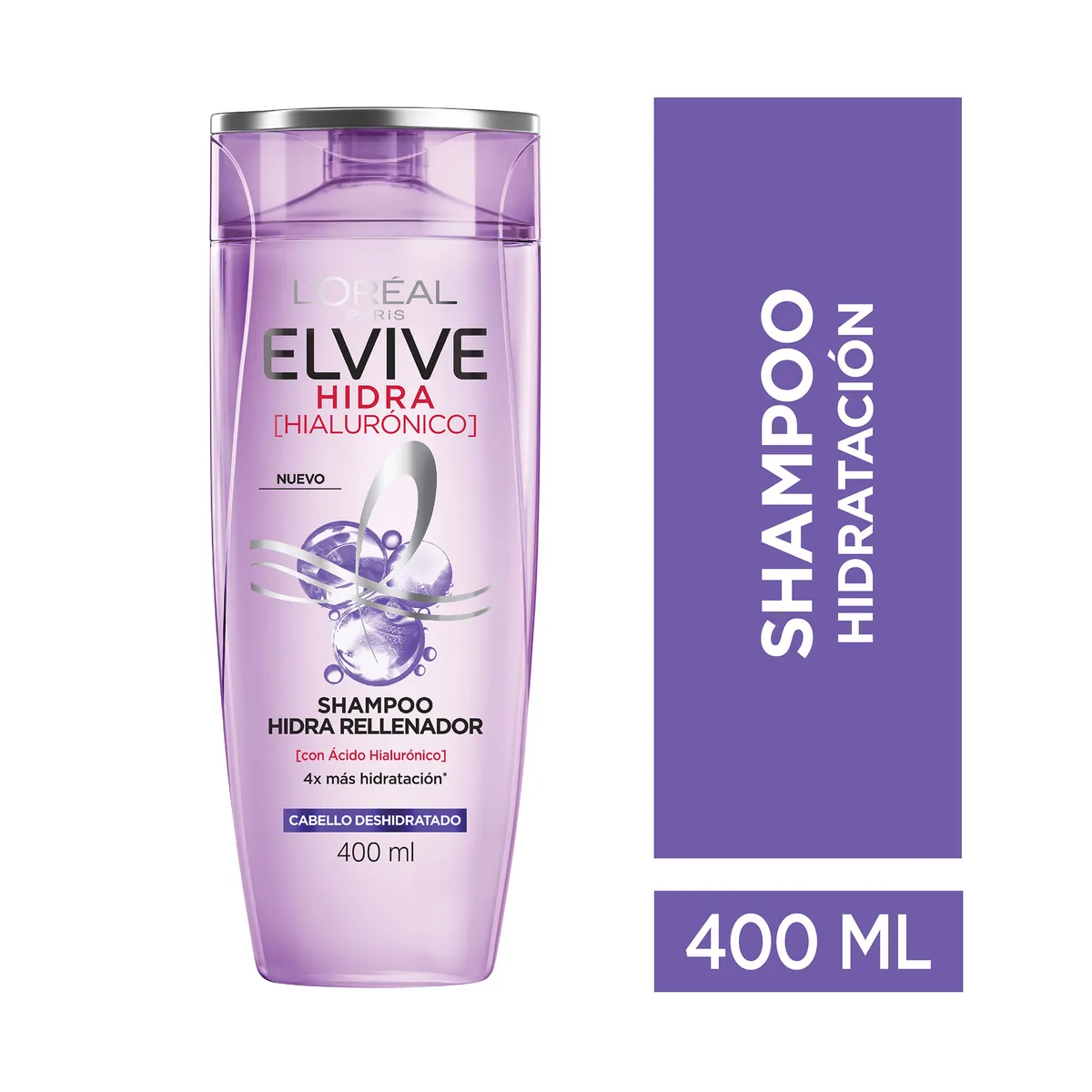 Shampoo Elvive Hidra Hialuronico 400 ml.