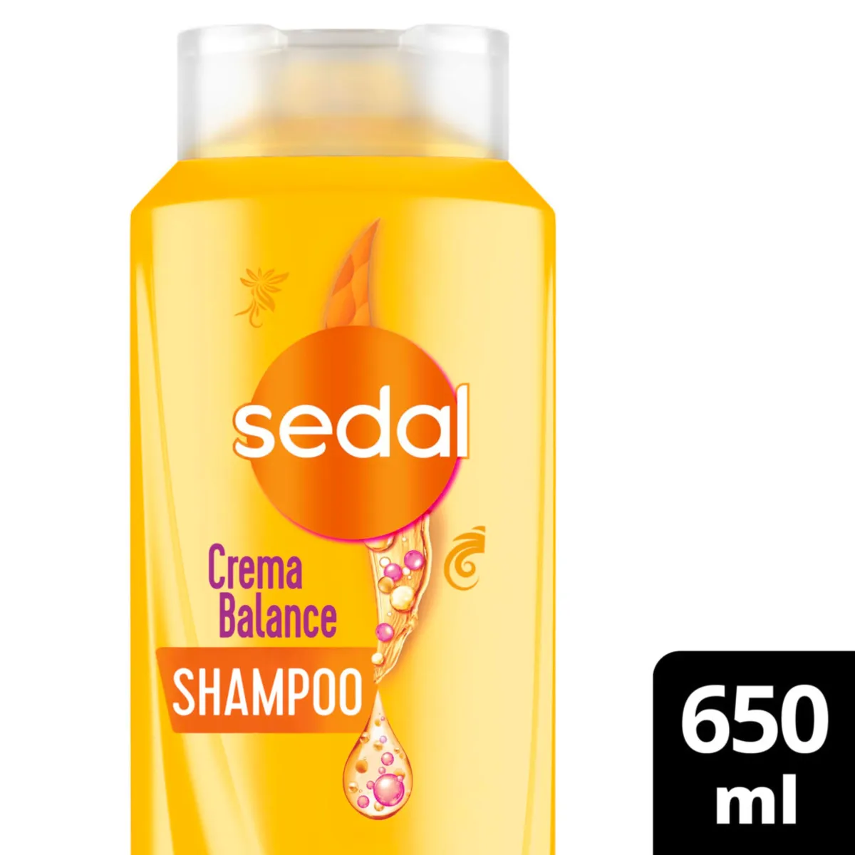 Shampoo Seda crema balance 650 cc.