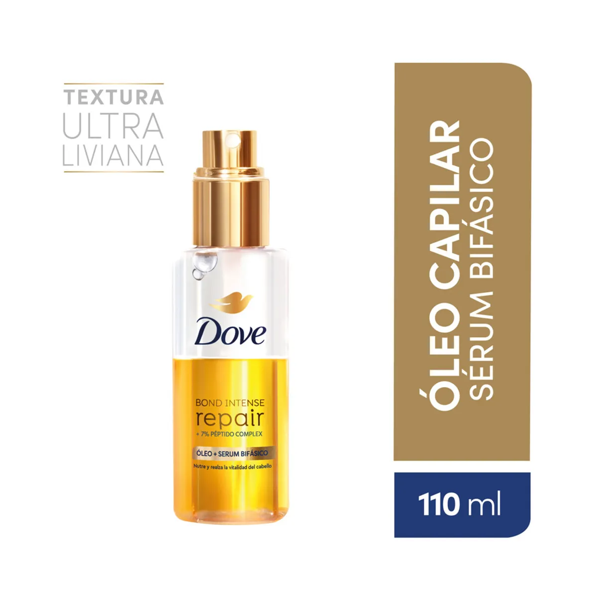 Oleo + serum  Dove Bond intense repair 110 ml.