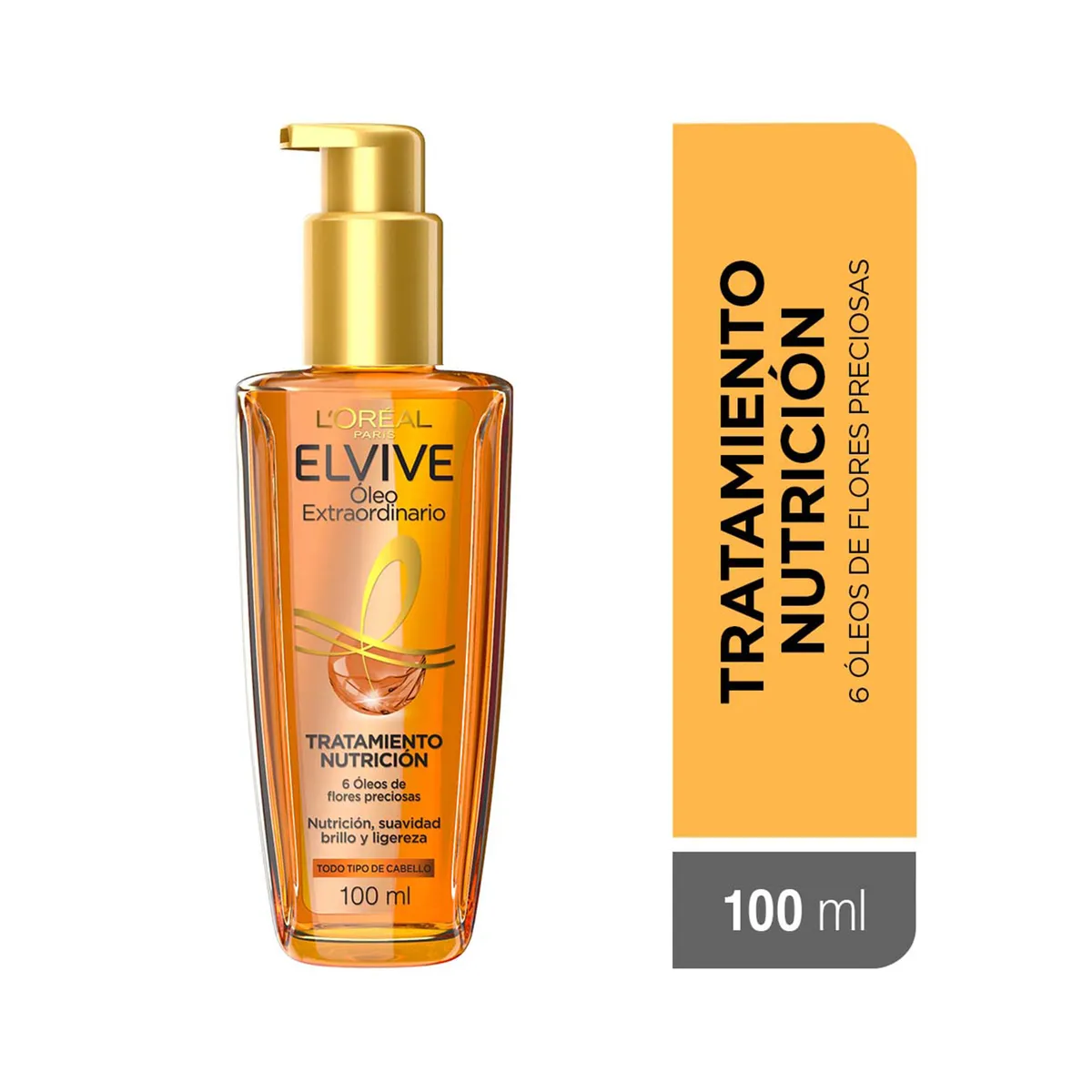 Serum Elvive oleo extraordinario nutricion 100 ml.
