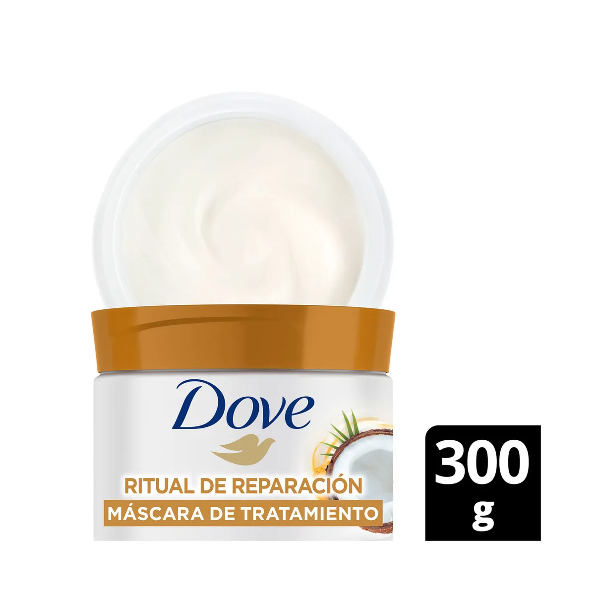 Mascara capilar Dove 1 min rit reparación 300 g.