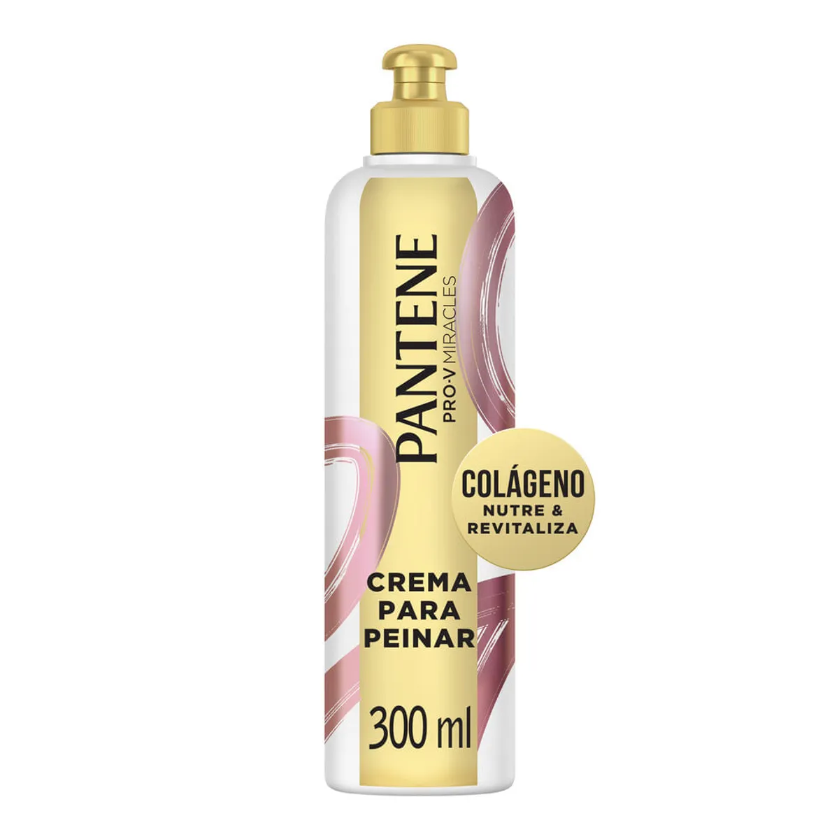 Crema para peinar Pantene colágeno 300 cc.