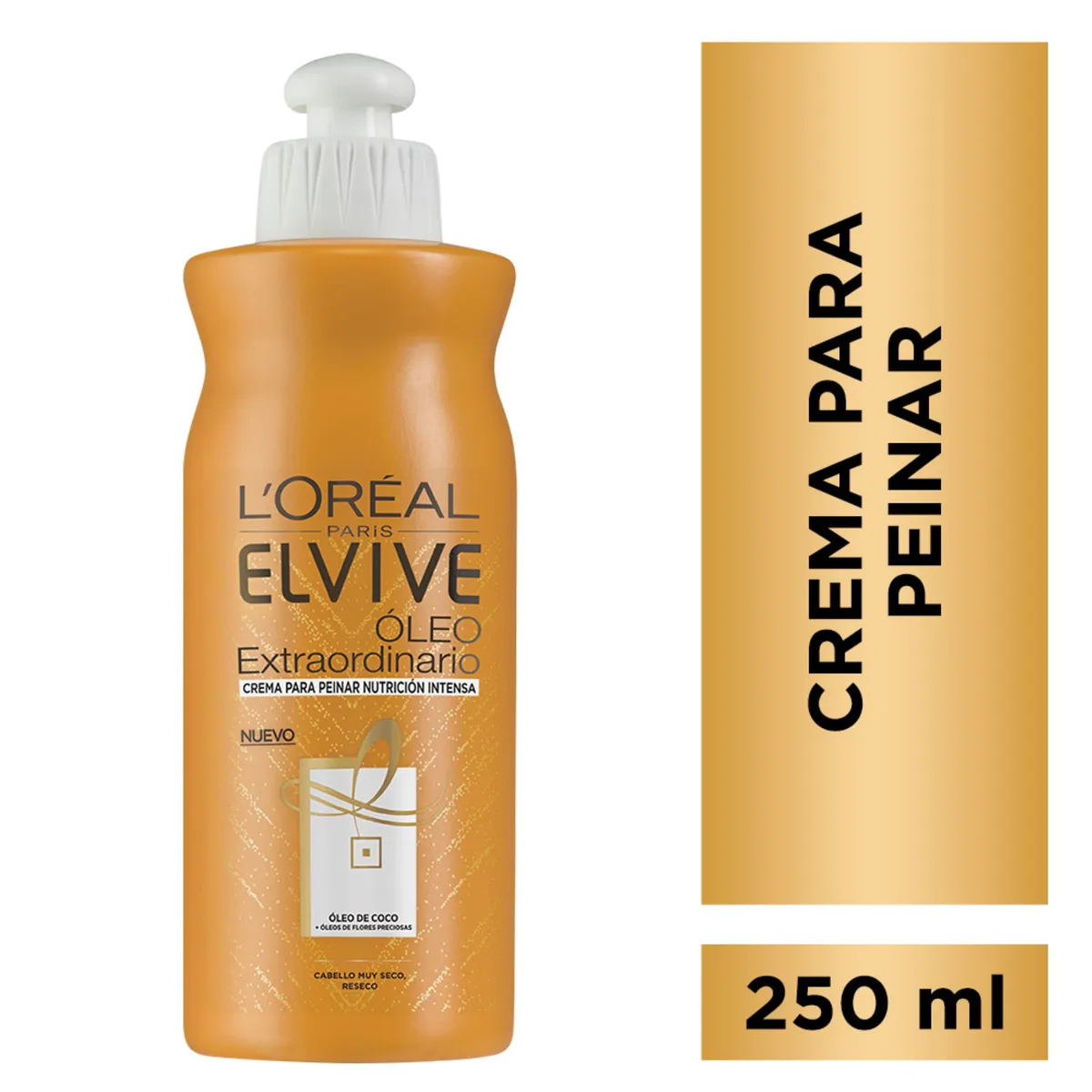 Crema para peinar Elvive nutrición intensa 250 cc.