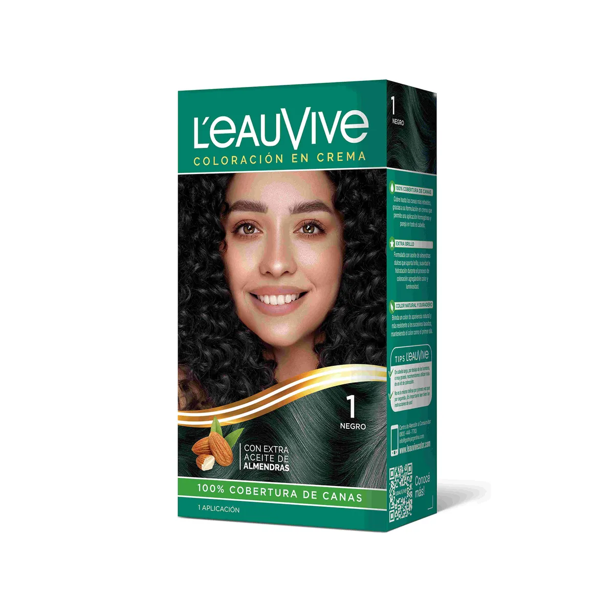 Color permanente L'eauVive kit N1 negro 1 uni