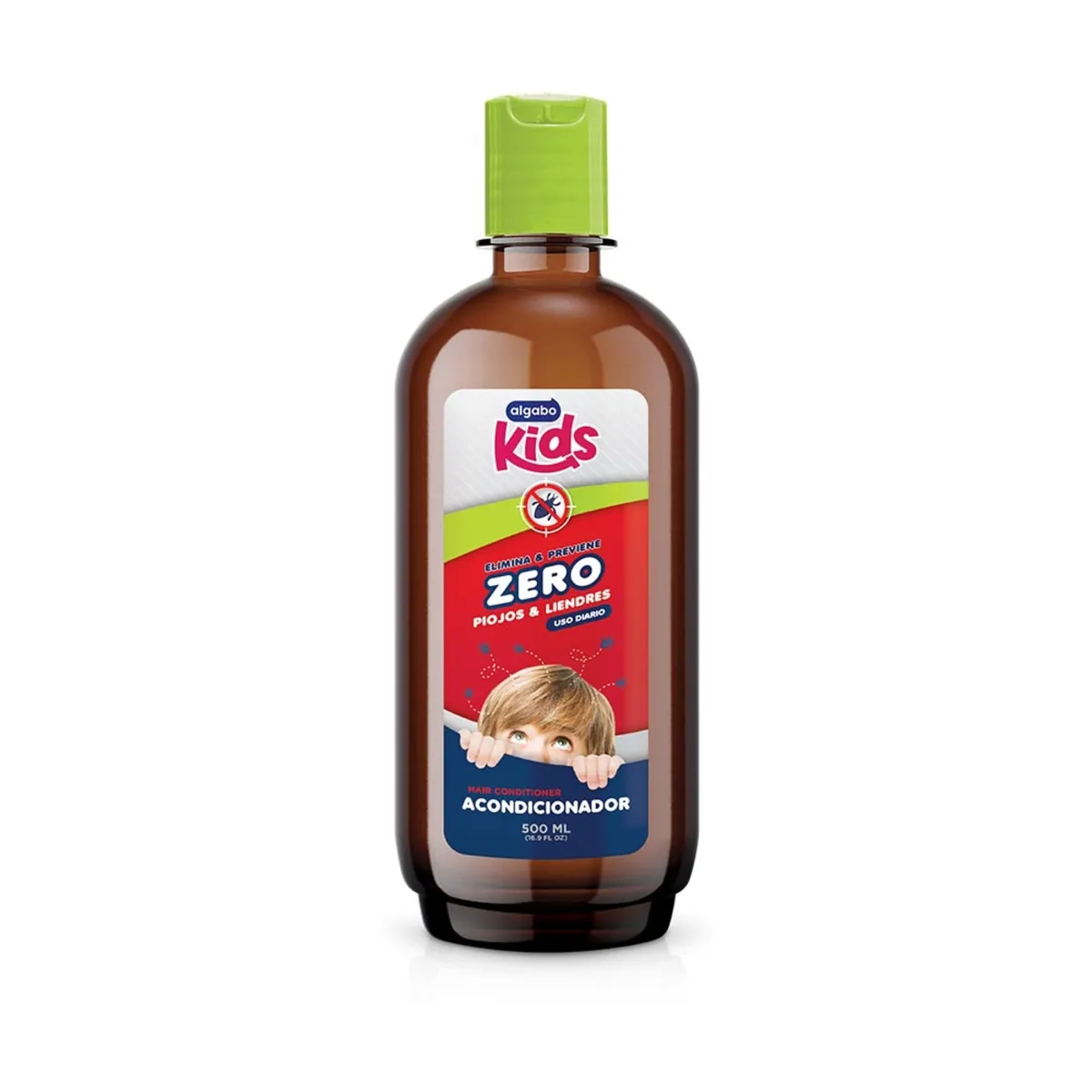 Acondicionador Algabo zero piojos kids 500 cc.