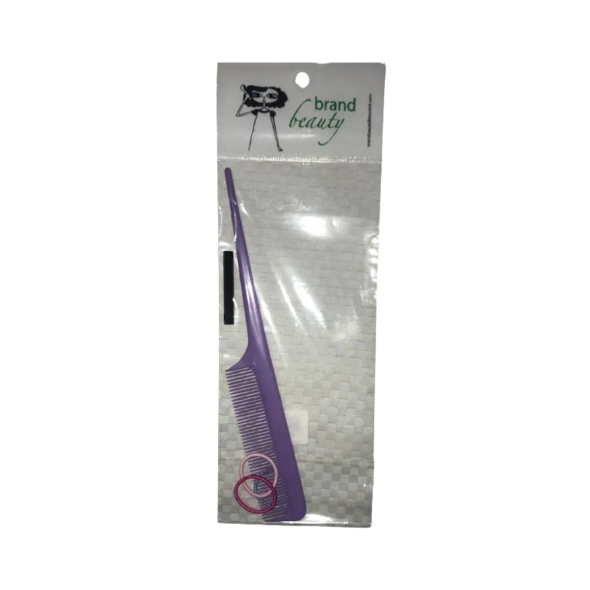 Set de peine y gomitas Brand Beauty 1 uni