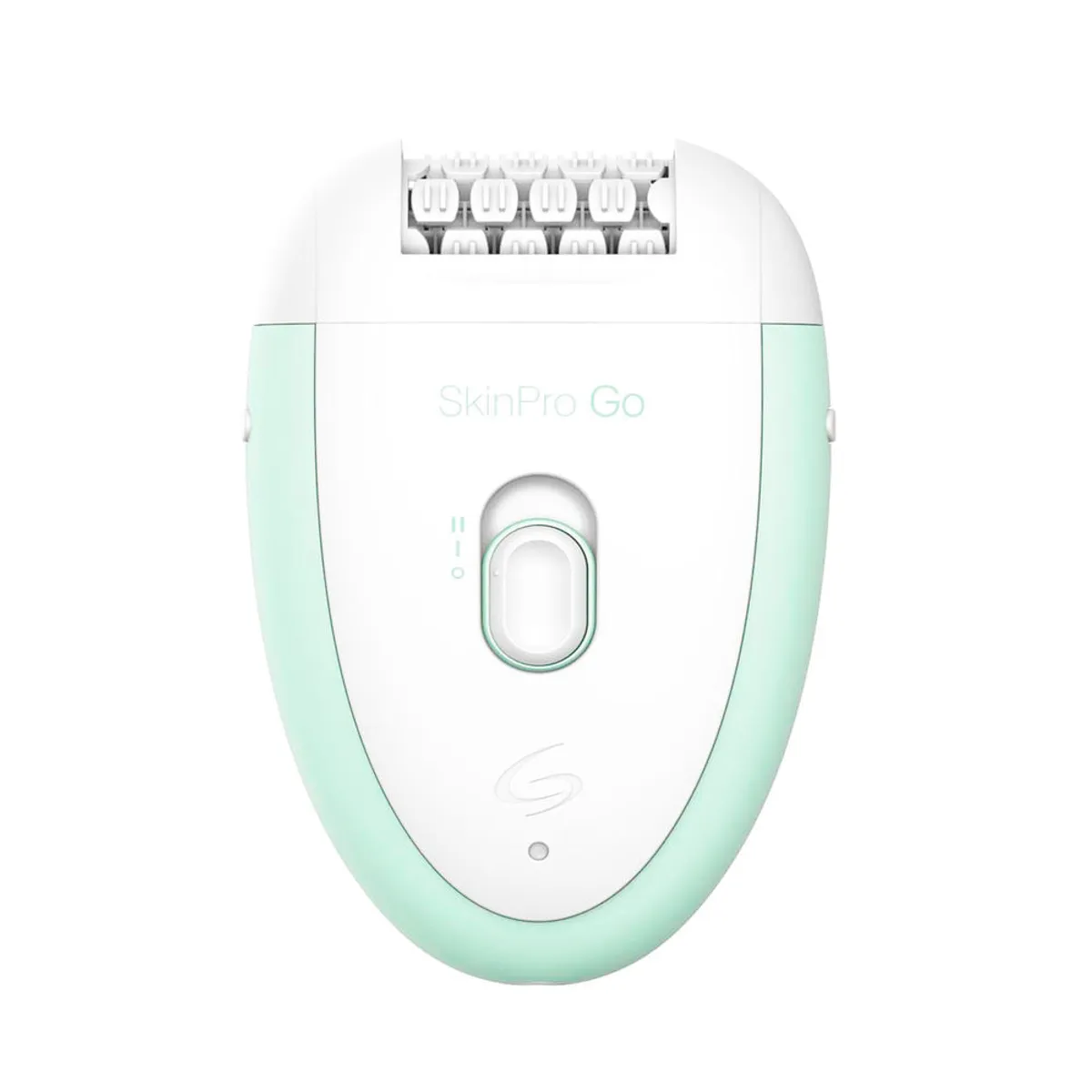 Depiladora Ga.Ma Skin Pro Go II verde y blanco
