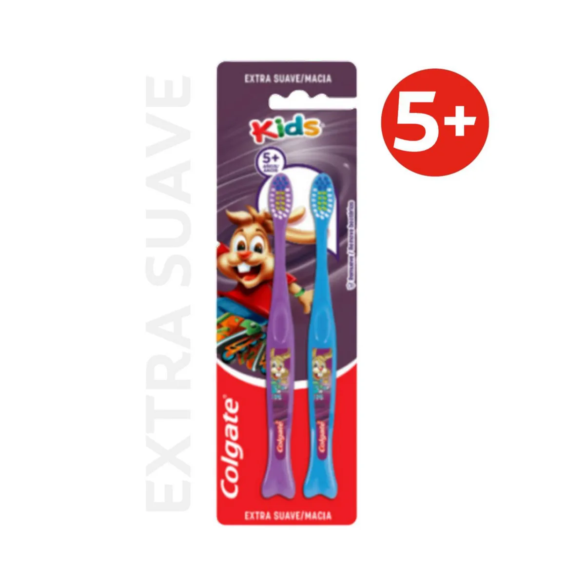 Cepillo de dientes Colgate Kids 2 uni