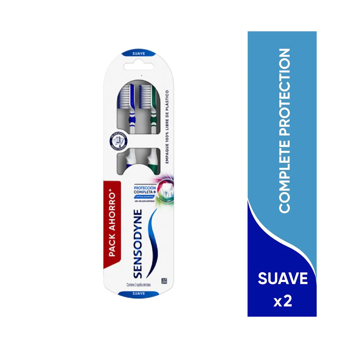 Cepillo dental prot comp+antisarro Sensodyne 2 uni