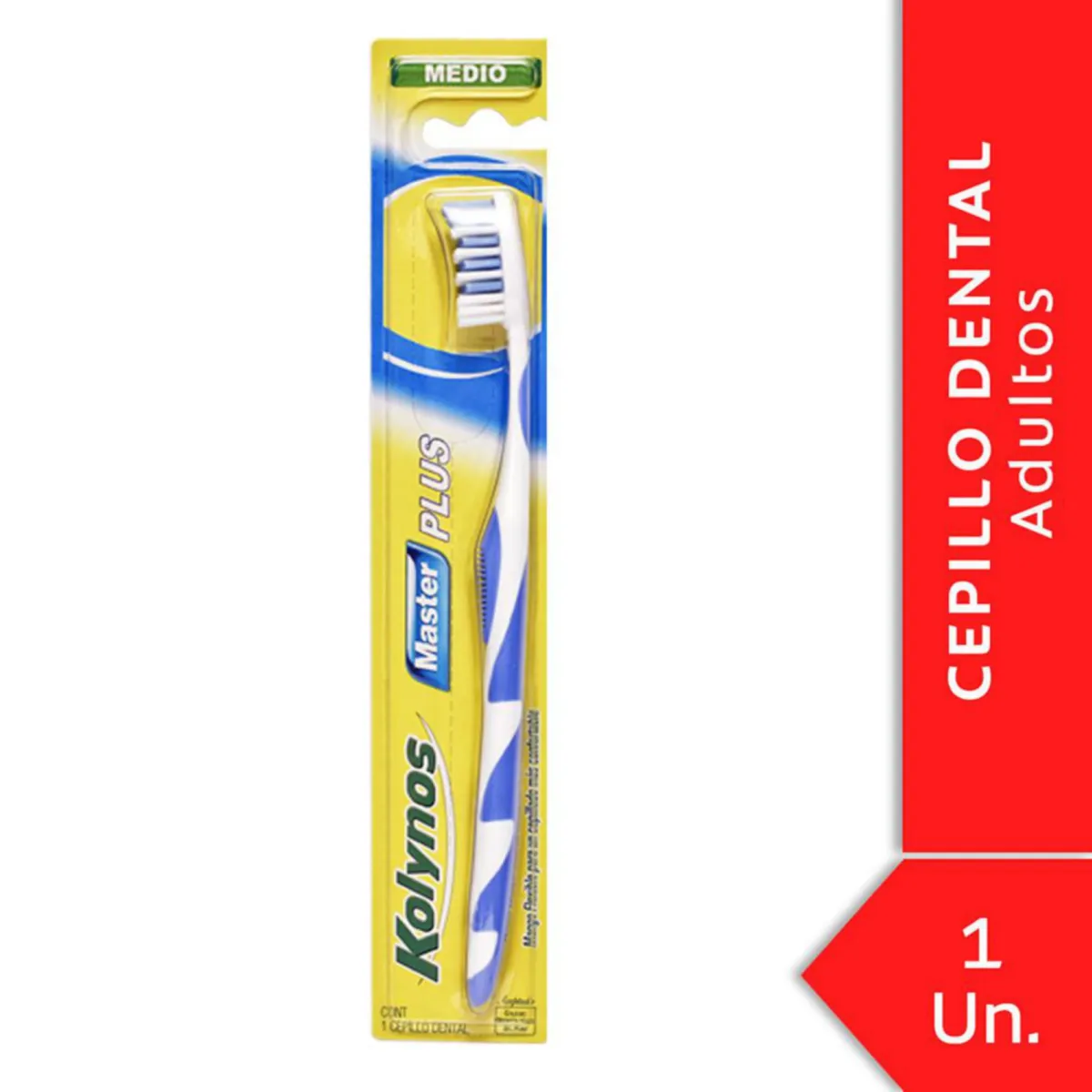 Cepillo de dientes Kolynos master plus 1 uni