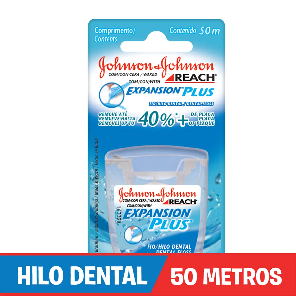 Hilo dental Johnson & Johnson expansion plus 50 m.