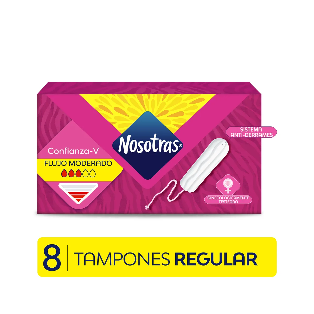 Tampón Nosotras digital regular 8 uni