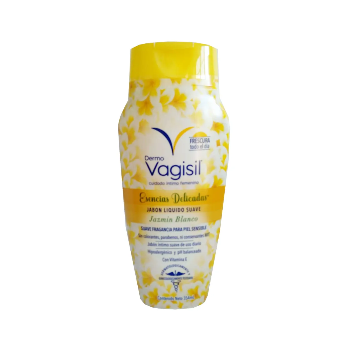 Jabón íntimo Dermovagisil jazmín blanco 354 cc.