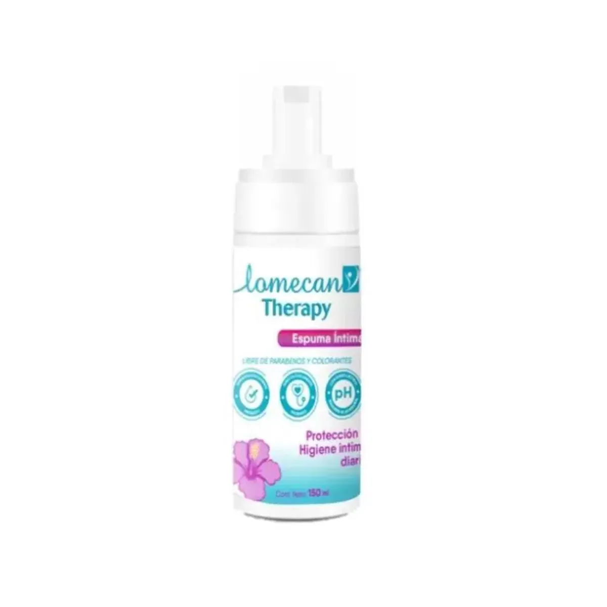 Jabón líquido intimo Lomecan V Therapy pomo 200 cc.