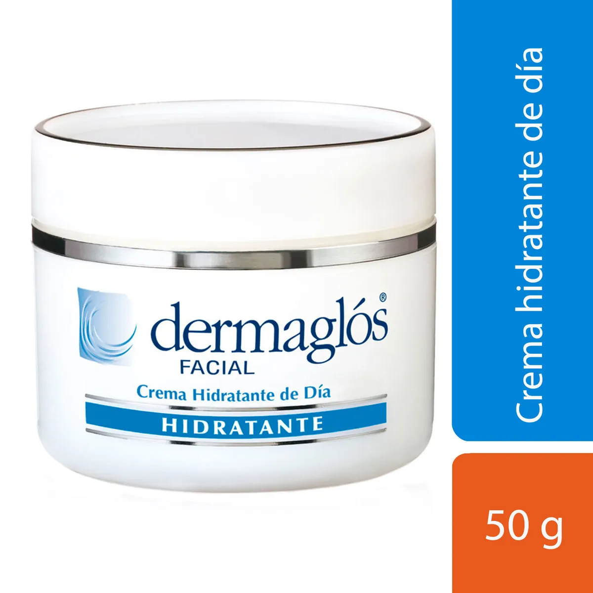 Crema facial Dermaglós hidratante día 50 g.