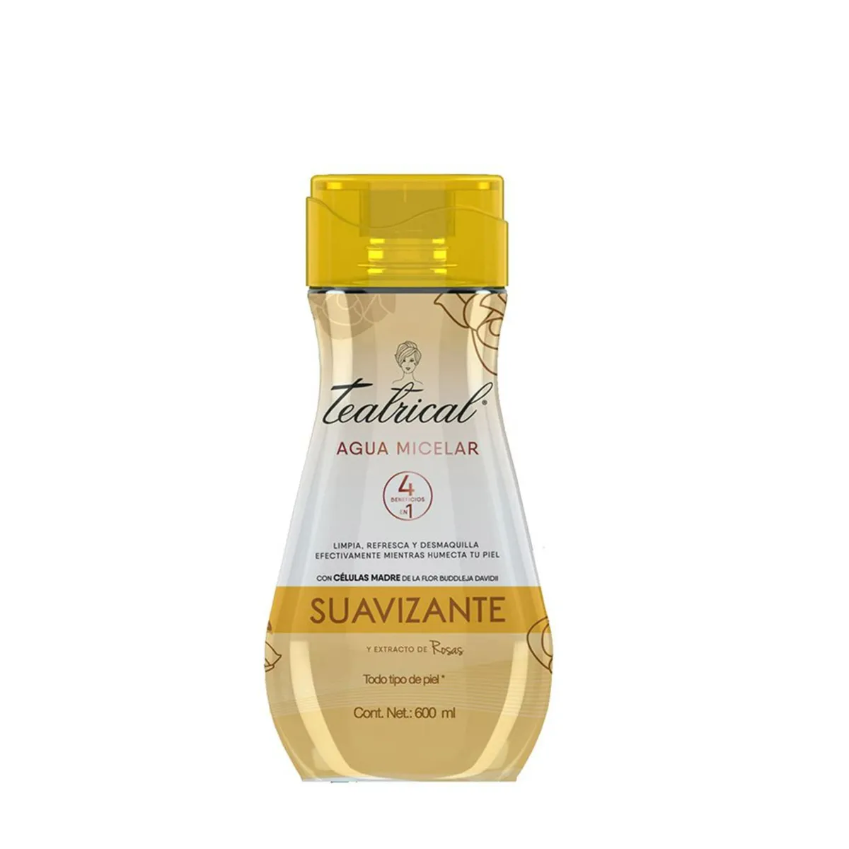 Agua micelar Teatrical suavizante 600 ml.