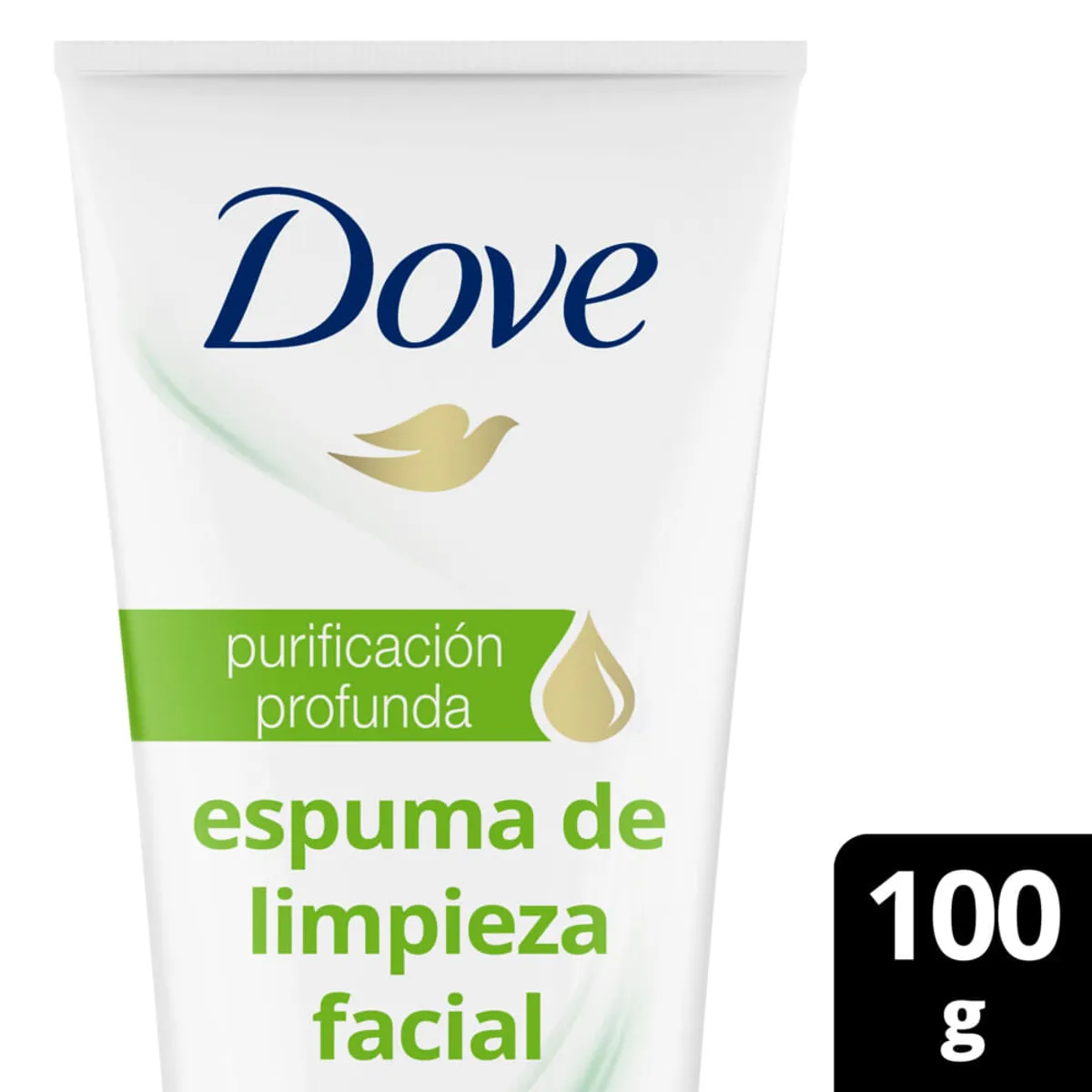 Limpiador facial Dove purificación profunda 100 g.