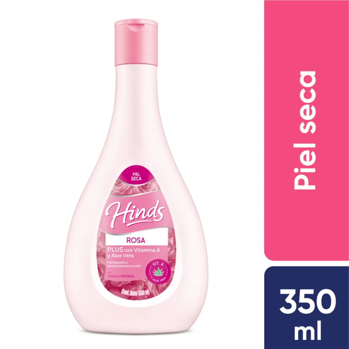 Crema corporal Hinds rosa plus 350 ml.