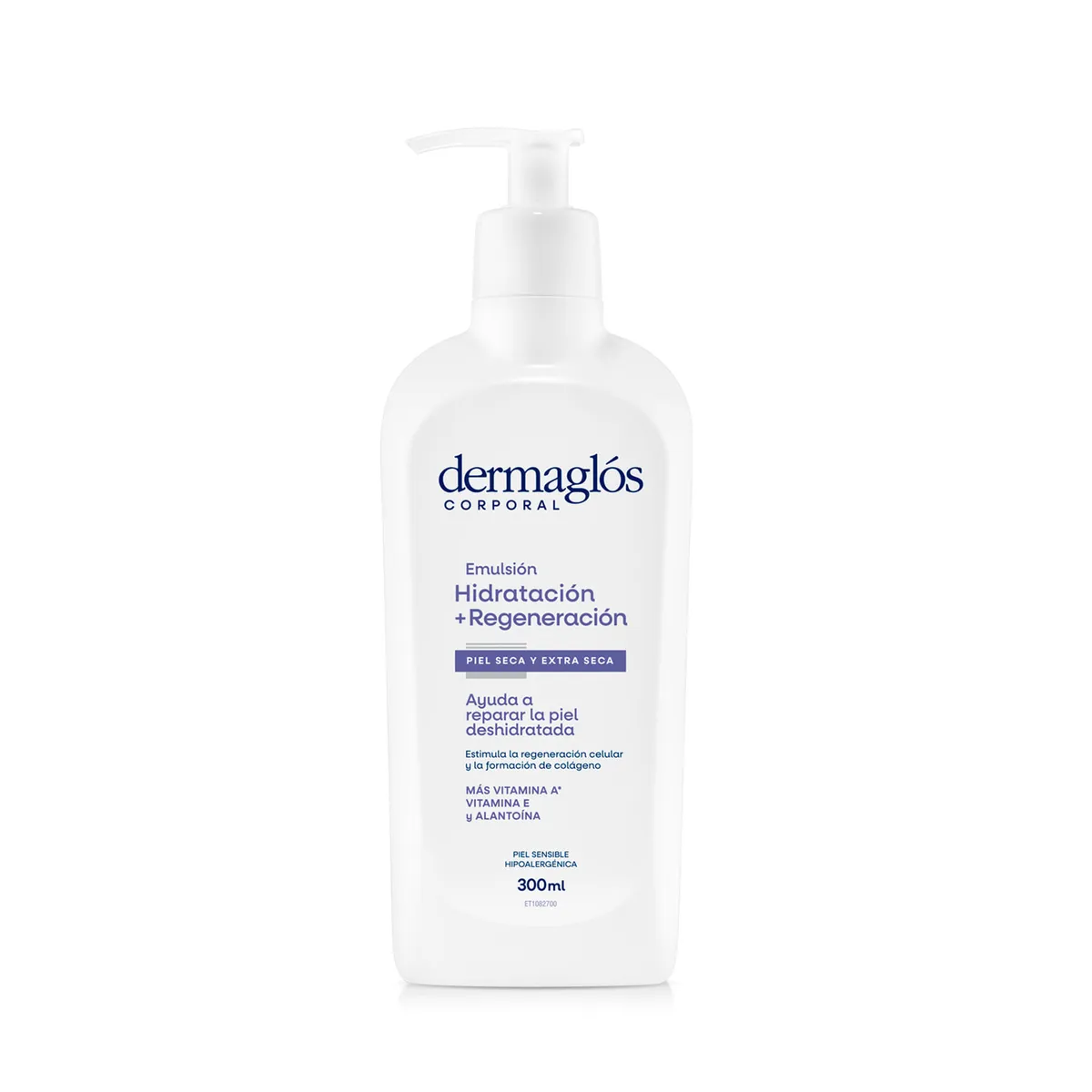 Emulsión corporal Dermaglós regeneración intens 300 cc.