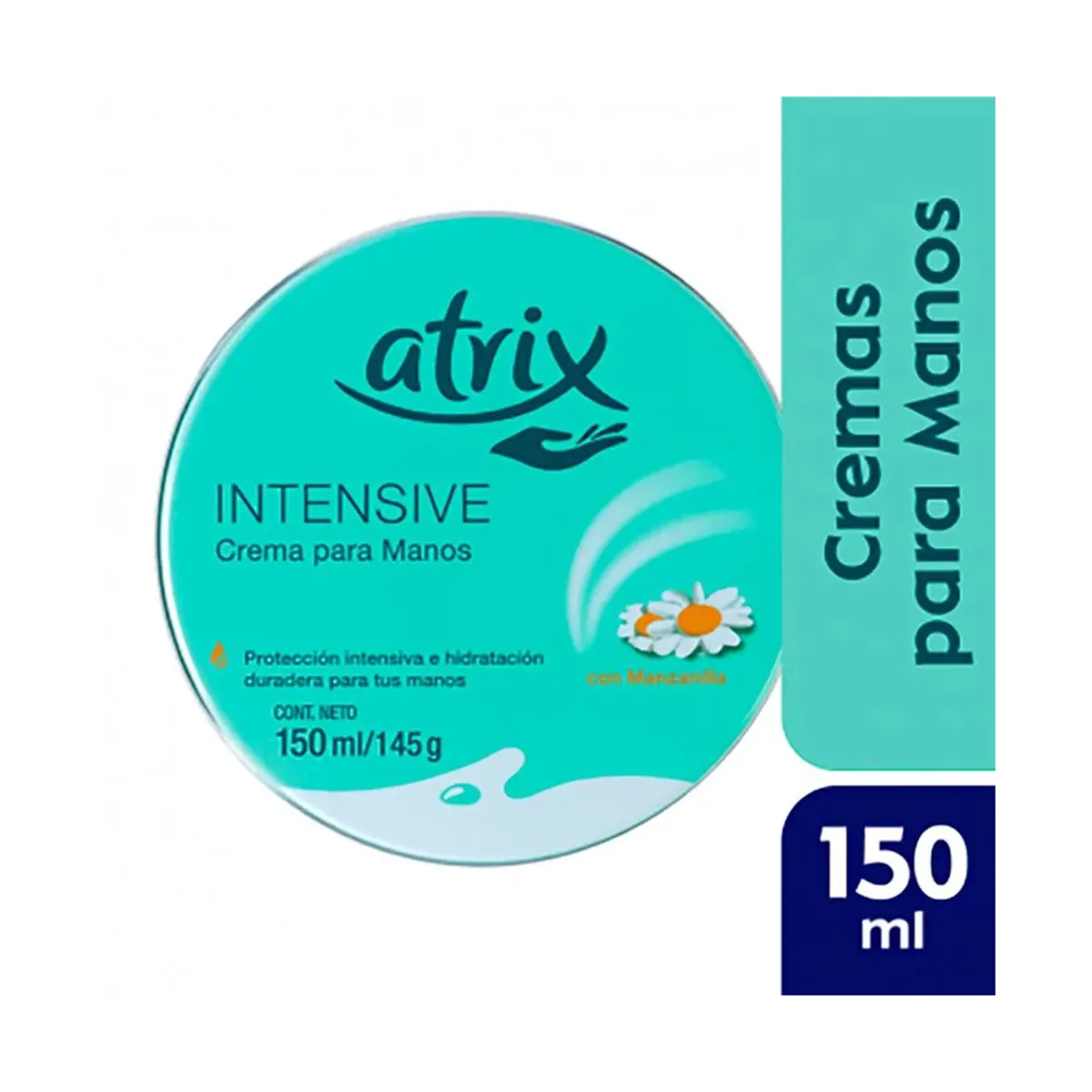 Crema para manos Atrix intensive en lata 150 grs