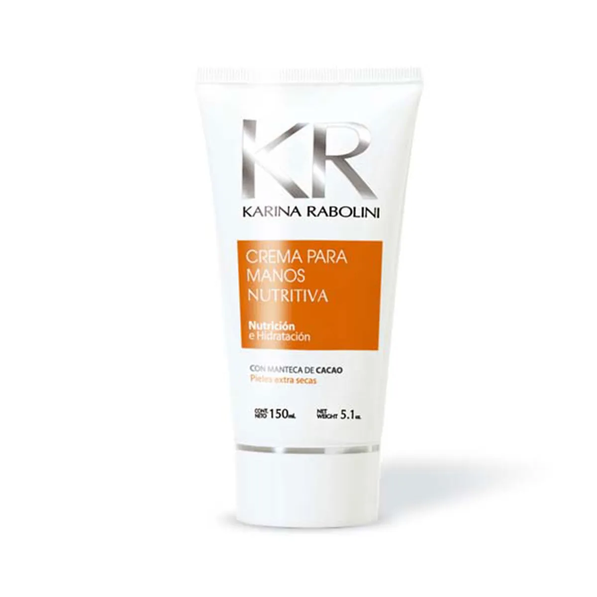 Crema para manos Karina Rabolini nutritiva 150 cc.