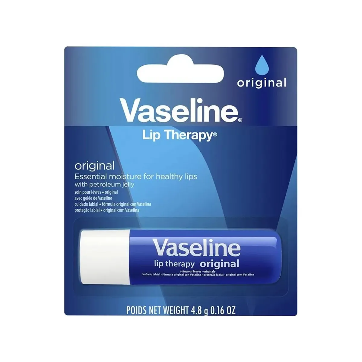 Protector labial Vaseline original 4.8 grs