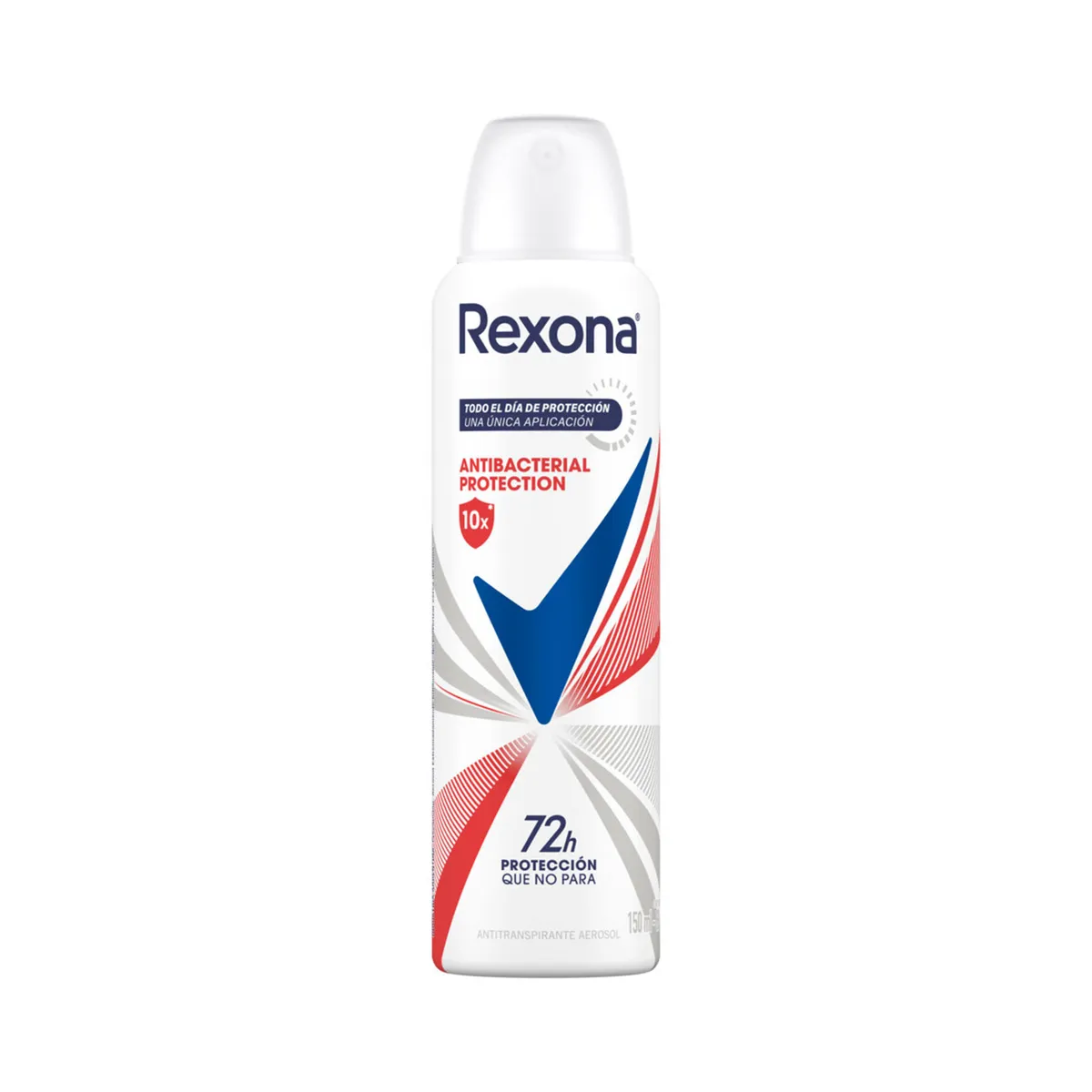 Antitrasnspirante en aerosol Rexona antibact 150 cc.