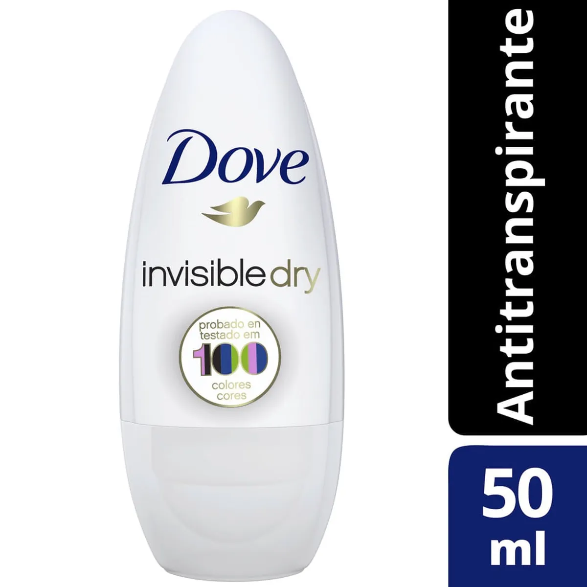 Antitranspirante en roll on Dove invisible dry 50 cc.