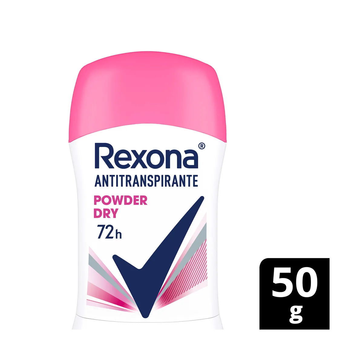 Antitranspirante en barra Rexona powder dry 50 grs