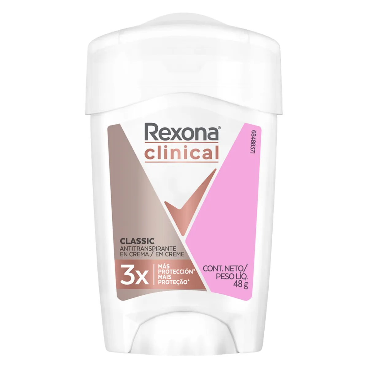Desodorante Antitranspirante Rexona women en crema 48 g