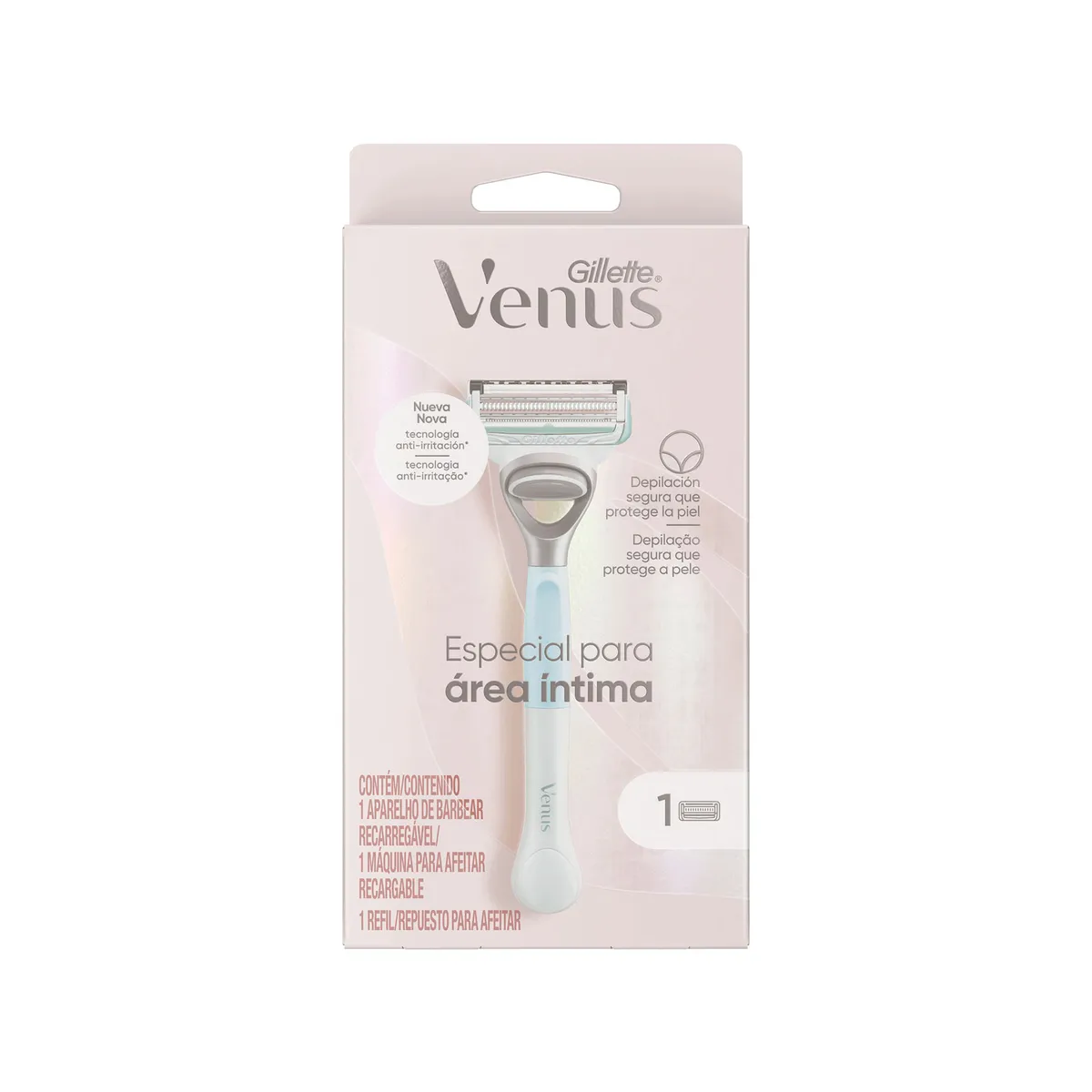 Maquina de afeitar femenina Venus intima 1 uni
