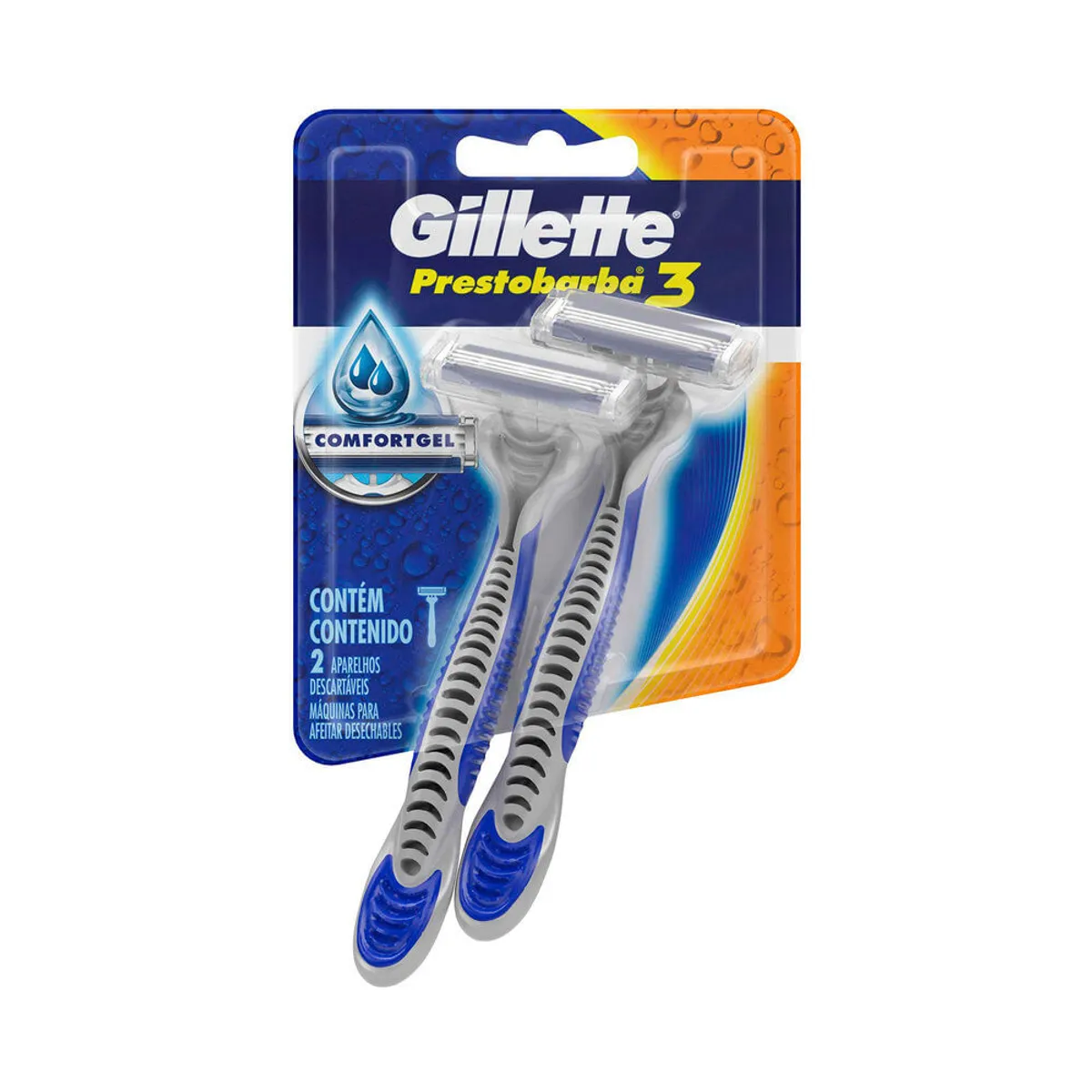 Máquina de afeitar Gillette Prestobarba 3 2 u.