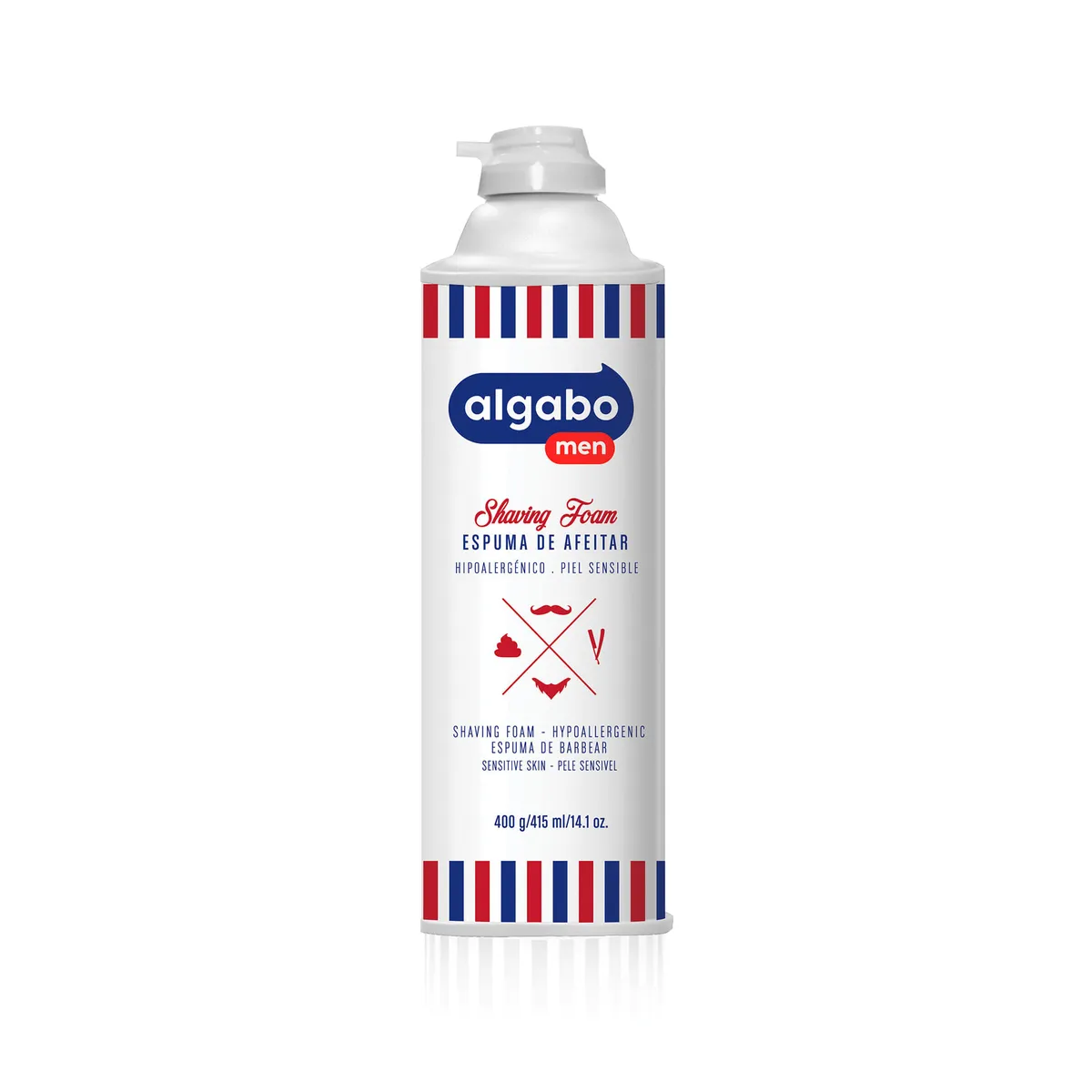Espuma de afeitar Algabo 415 cc.