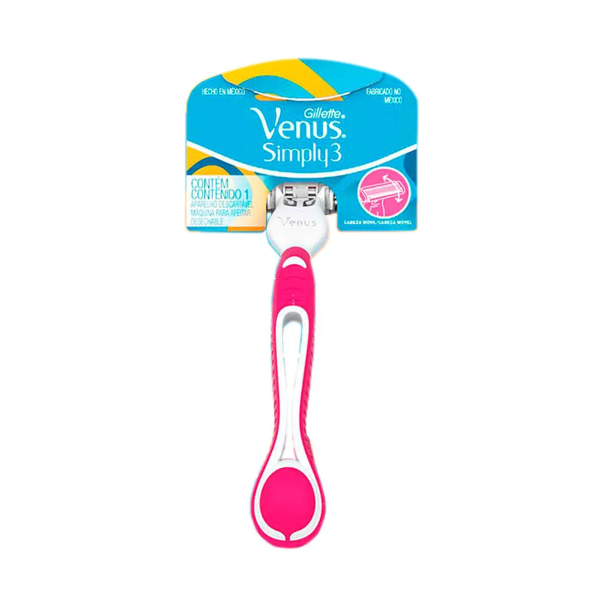 Máquina desechable simply3 venus Gillette x 1 uni