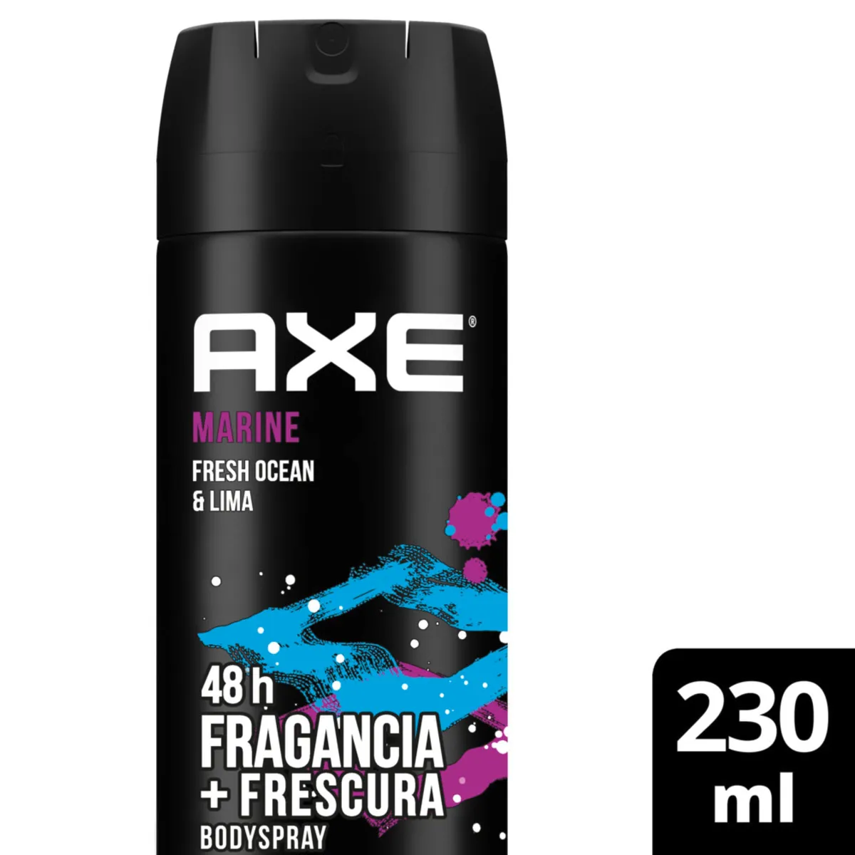 Desodorante bodyspray Axe marine 230 cc.