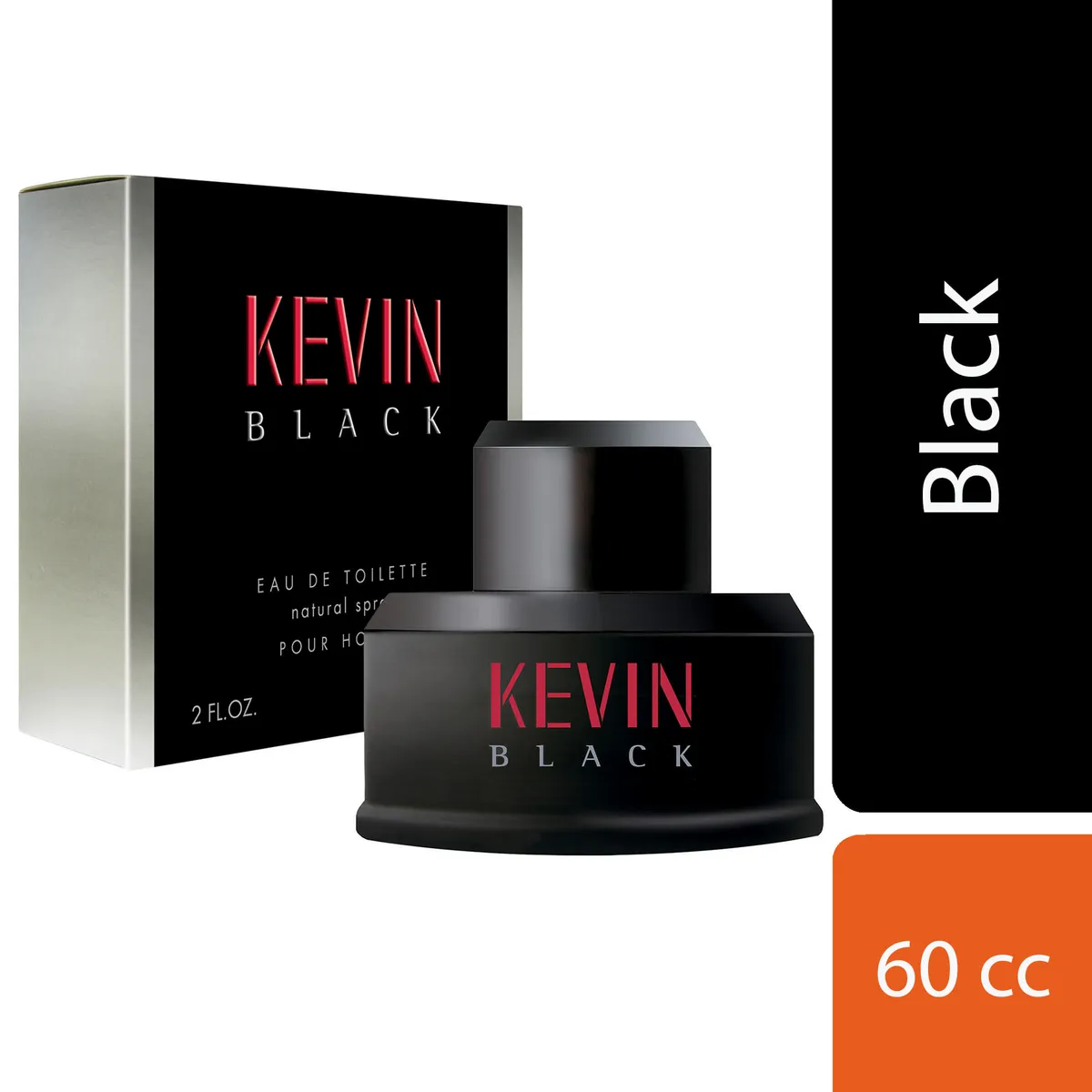 Eau de toilette Kevin black 60 cc.
