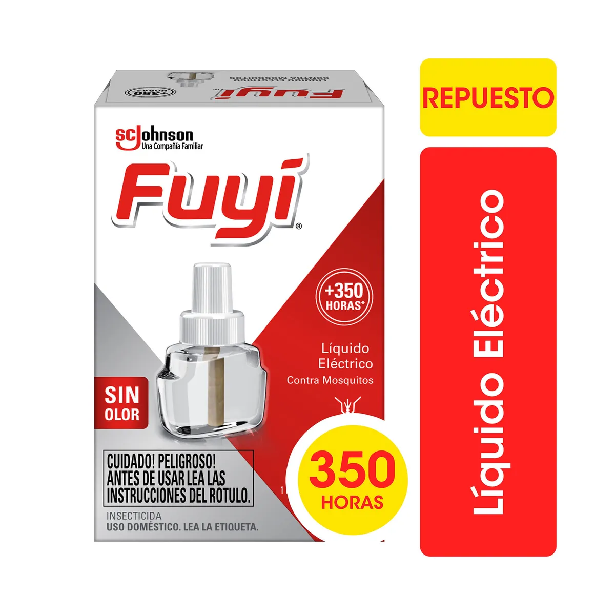 Líquido eléctrico insecticida Fuyi contra mosquitos repuesto 32,90 ml