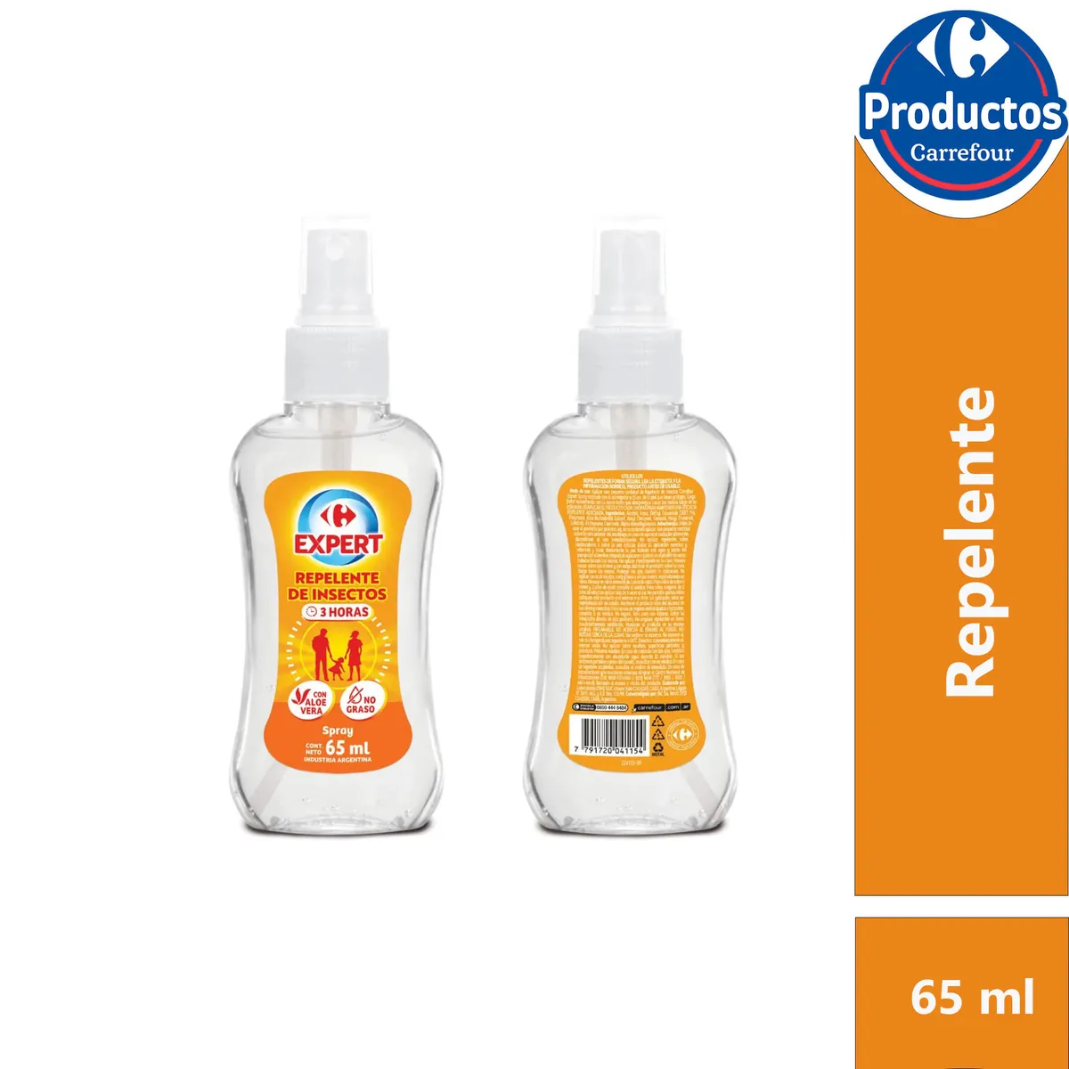 Repelente Carrefour Expert en spray 65 ml