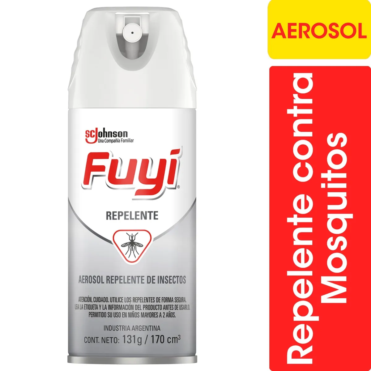 Repelente Fuyi en aerosol 170 cc.