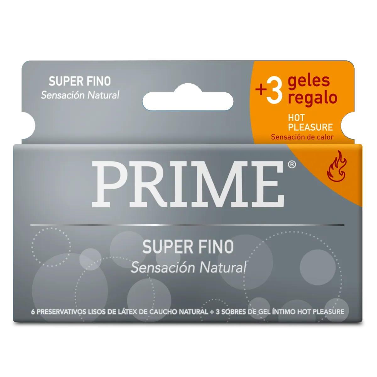 Preservativo Prime super fino x 6 uni