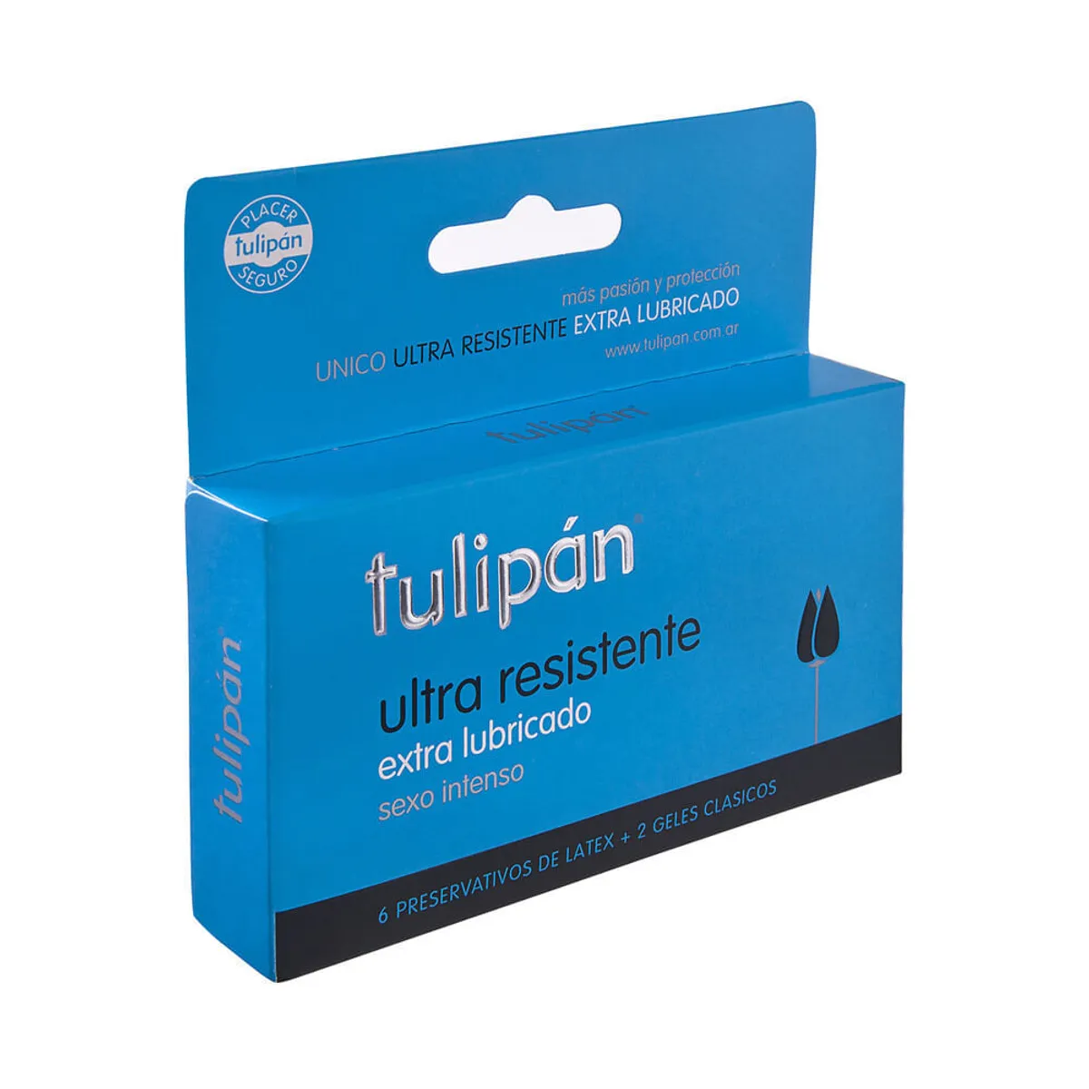 Preservativos Tulipán ultra resistente y lubricado 6 u.