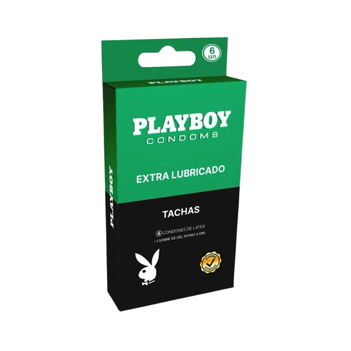 Preservativos Playboy mix tachas extralubricados 6 uni