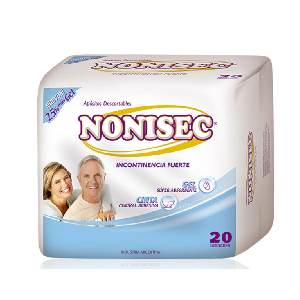 Aposíto Nonisec incontinencia fuerte 20 uni