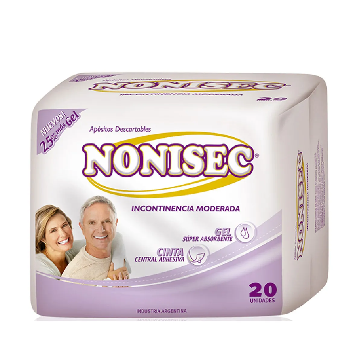 Apósito Ninisec incontinencia moderada 20 uni